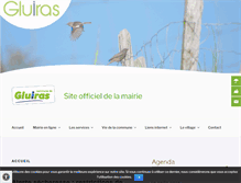 Tablet Screenshot of mairie-gluiras.fr